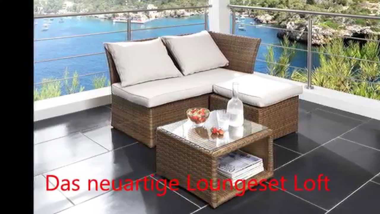 Destiny collection ® life comes home polyrattan loungeset loft ...