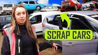 Daily Insight to some of the Cars that get Scrapped!