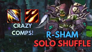 A very interesting Lobby! Resto Shaman Solo Shuffle | Midnight PvP Season 1