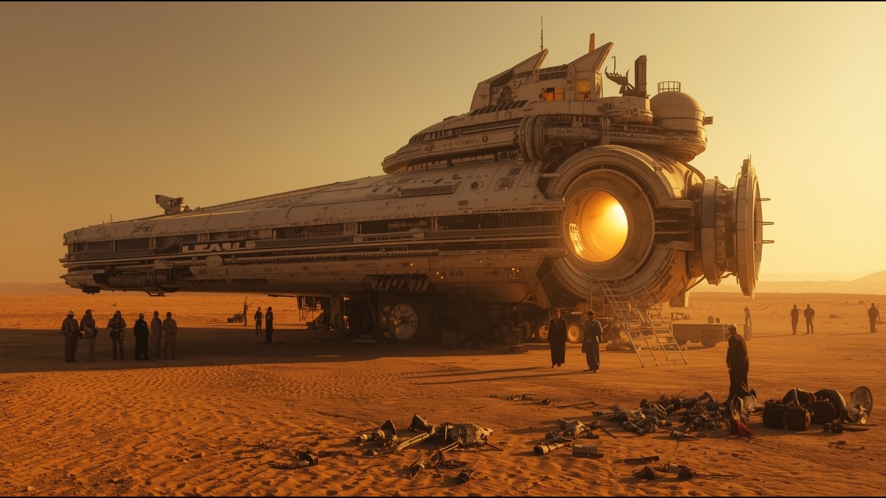 A Forgotten Warship Cries for Help — A Human Mechanic Purges Its Parasites and Unleashes Its True