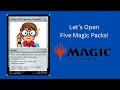 Hi! Let's open Magic cards together.