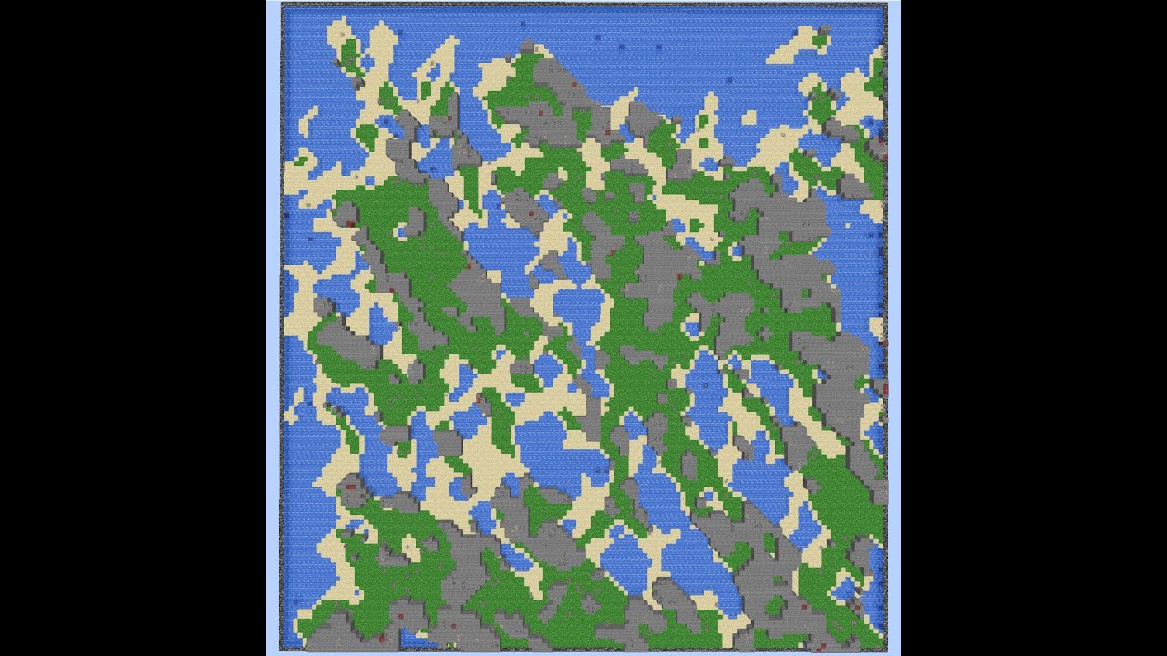 Minecraft Random Terrain Gen v2 - YouTube