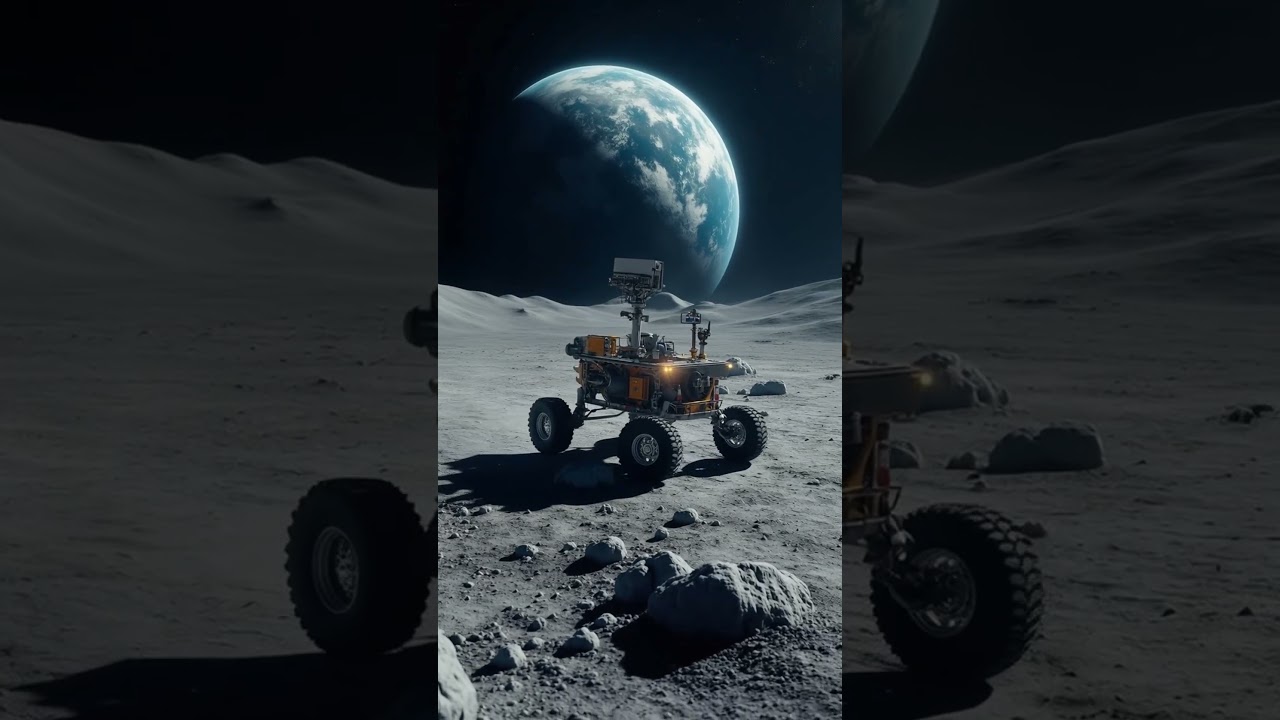 在 YouTube 上观看 Lunar Rover and the Most Beautiful Earthrise #space #solarsystem #nasa #moon 在 YouTube 上观看 Lunar Rover and the Most Beautiful Earthrise #space #solarsystem #nasa #moon