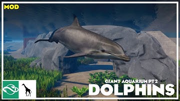 DOLPHINS! Giant Working Aquarium pt2 🐬| Planet Zoo | Panthera Zoo S1 E47