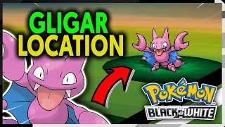 WHERE TO FIND GLIGAR ON POKEMON BLACK AND WHITE
