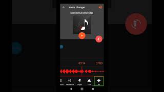 how to change audio voice using audio lab with TalkBack for blind user