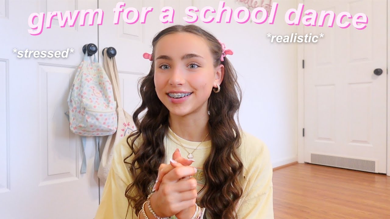 grwm for a school dance formal *realistic vlog*