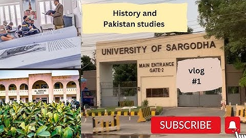 Department of History tour |University of Sargodha ❤️|vlog#1 #dailyvlog #trandinguniversitz