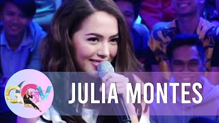 Julia Montes admits that she learned love lessons from Maxene | GGV