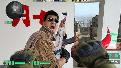CS:GO in Real Life