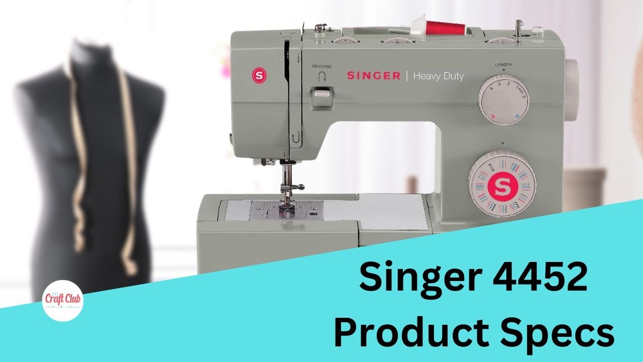 Singer Heavy Duty 4452 Sewing Machine Review