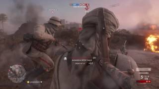 Battlefield 1 intense fire fight
