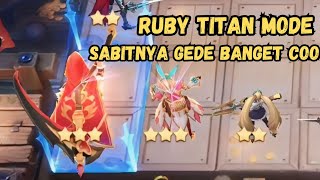 HYPER RUBY TITAN ELEMENTALIS | GACORR PARAH COYY🔥🔥