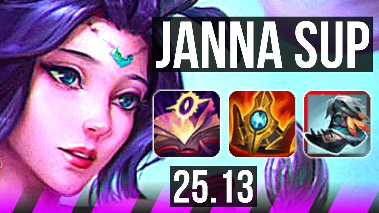 JANNA & Ashe vs NAUTILUS & Smolder (SUP) | 8/2/20, 18k DMG, Godlike | EUW Master | 25.13