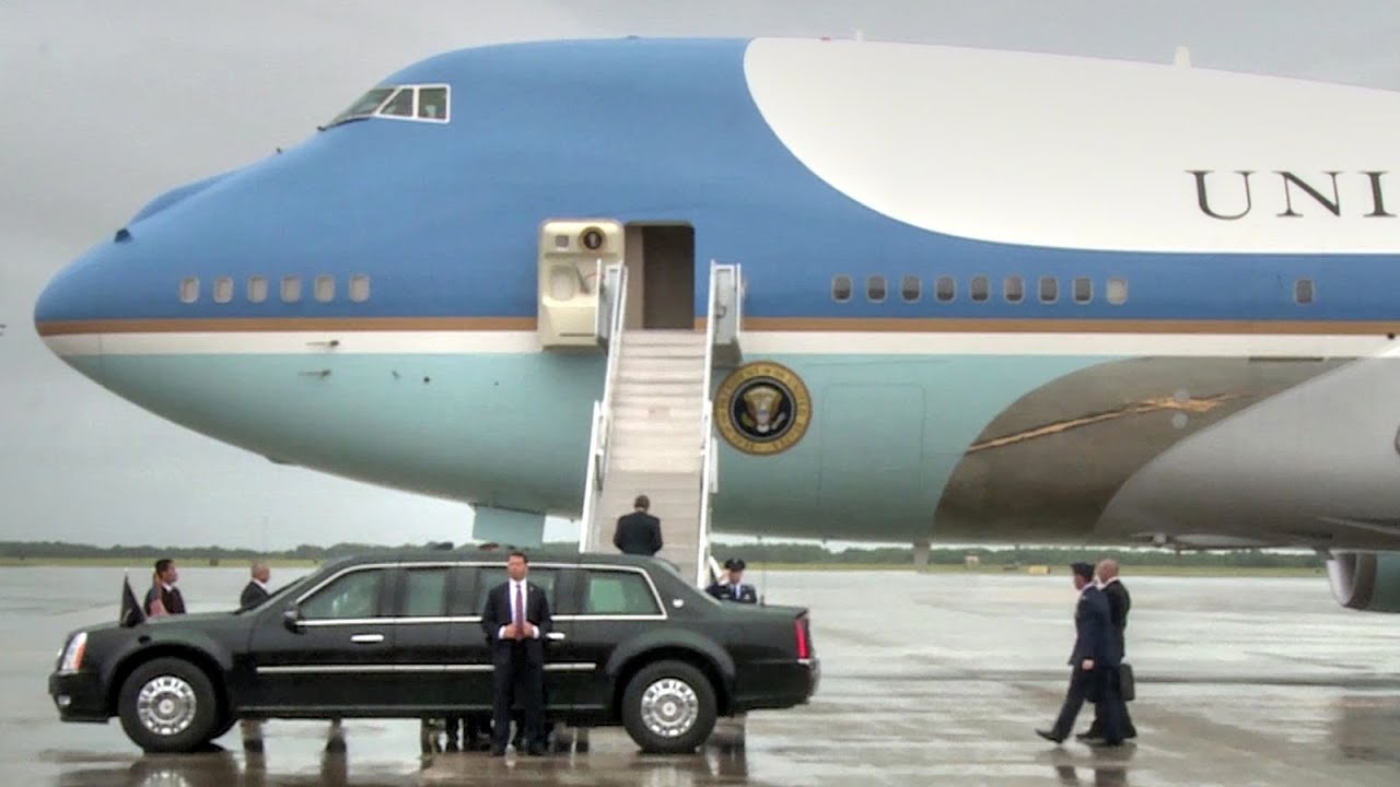 Air Force One Taxi & Takeoff From MacDill Air Force Base
