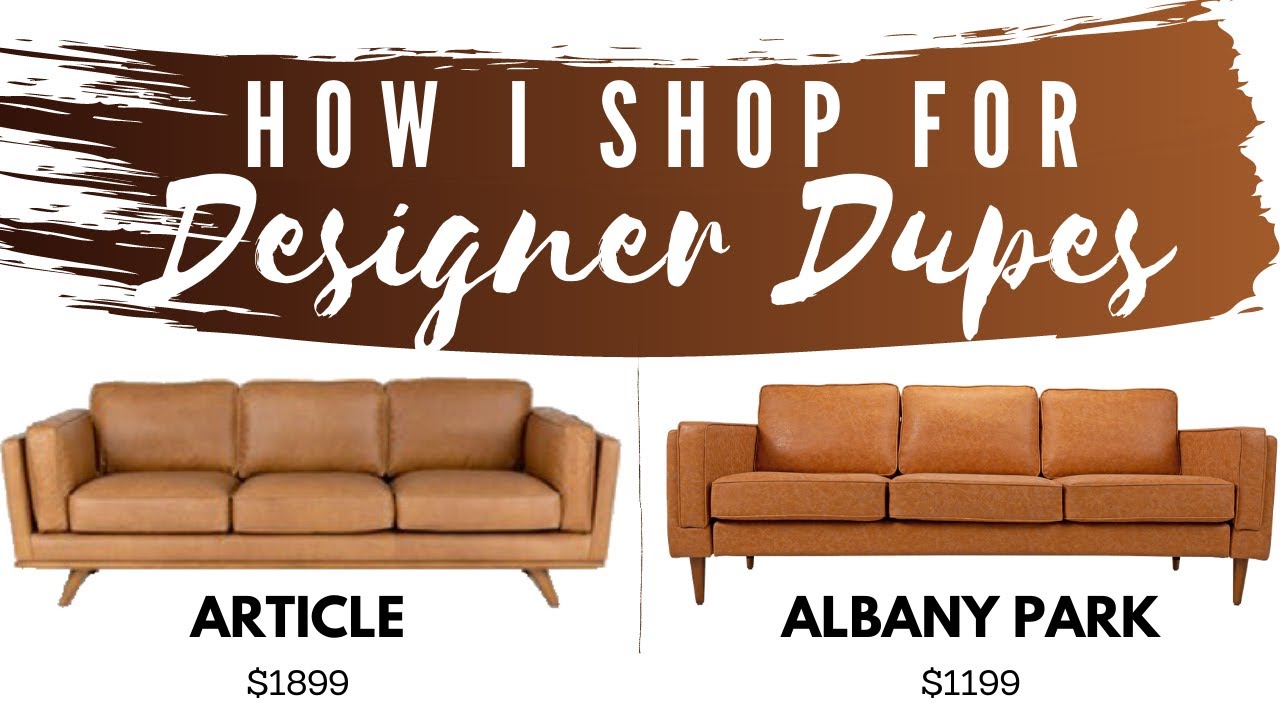 How to find dupes on  - My trick for finding the best designer dupes  and furniture 