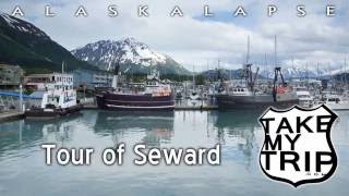 A Driving Tour of Seward, Alaska - to Lowell Point