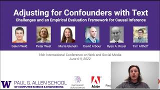Adjusting for Confounders with Text: Challenges and an Empirical Evaluation Framework