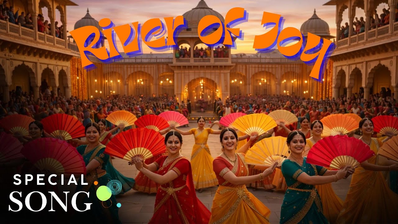 River of Joy | Indian Festival Music Full of Color & Dance | ADMourningMusic