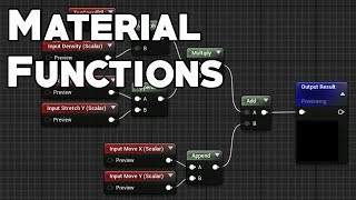 UE4 Tutorial: Material Functions