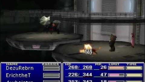 FFVII - LLNIIENANES Challenge - Hundred Gunner & Heli Gunner