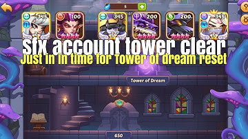 Idleheroes: Sfx + Eloise Tower of Oblivion Clear • Just in time for Tower of Dream