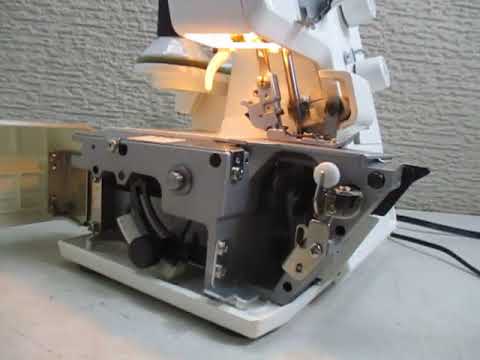JUKI/ジューキ ロックミシン MO-523 OVERLOCK SEWING MACHINE - YouTube