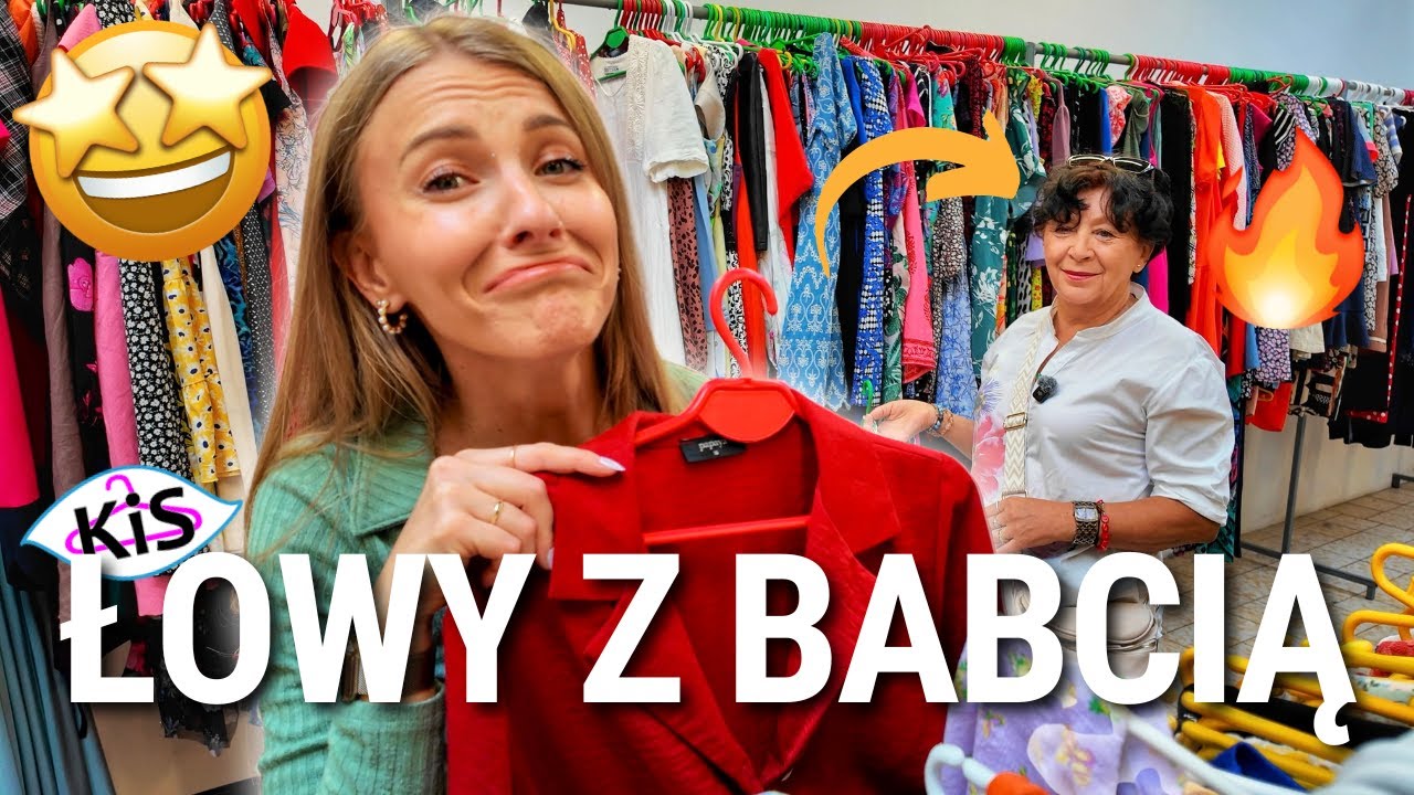 CO MOŻNA KUPIĆ W LUMPEKSIE ZA 30 ZŁ?! 😱 *zakupy z babcią w KiS 🔥*