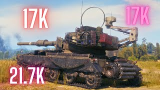 World of Tanks Manticore 17K Assist Damage & Manticore 17K & 21.7K & 17K