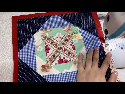 Patchwork square opening pattern idea\Very easy patchwork idea for beginners