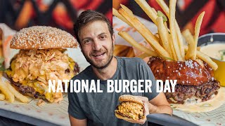 NYC Best Burger Showdown: Clinton Hall Double Smashed vs Fondue | Jeremy Jacobowitz