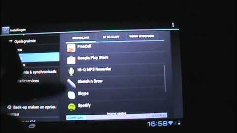 Android tablet 4.0 Cortex A8 processor 1.2 GHz van de Kruidvat   ---- ** Review Nederlands **