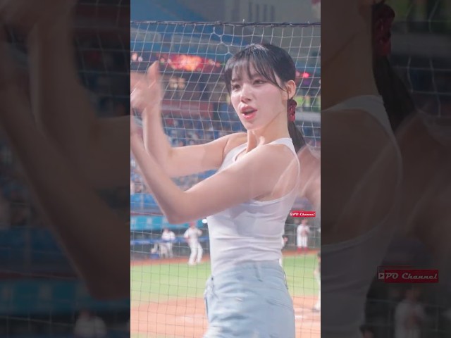 河智媛：中場舞｜하지원 치어리더 직캠｜Rakuten Girlsㅣ 20260909 【4K】 #cheerleader