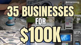 35 Best Businesses to Start With $100K in the USA | Costs and Profit Potential