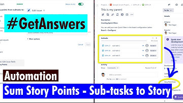 Jira Cloud Automation - Sum Story Points from Sub-tasks to Story