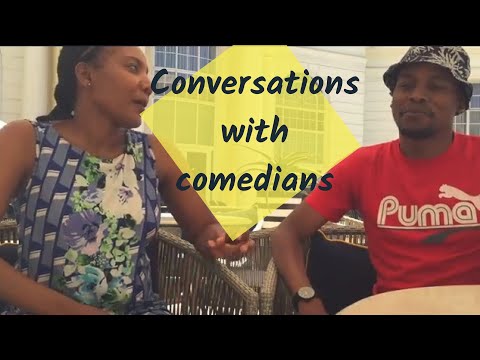 Thenjiwe has a conversation with comedian Innluu