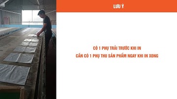 Bài số 11: Trải sản phẩm cần in lên bàn in - Congdongin.com