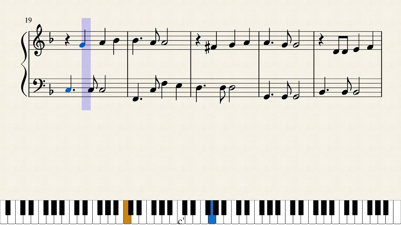 Believe/ビリーブ（保育用ピアノ楽譜）