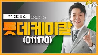 롯데케미칼(011170)_문현진 전문가_종목 상담 (20220104)
