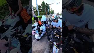 Is this taking two approaches at once? @Dàyǔyǔ @Xǔ Xiānqí bù kuài #PrinceEd #WujiDS900X #FemaleRider