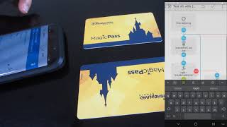 Using Disney park tickets/keycards as NFC task triggers on Android phones screenshot 4