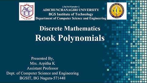 Rook Polynomials
