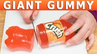 How to a Make Giant Gummy Cola Bottle (Coca Cola, Crush, Sprite, Rootbeer) from Cupcakes and Cardio