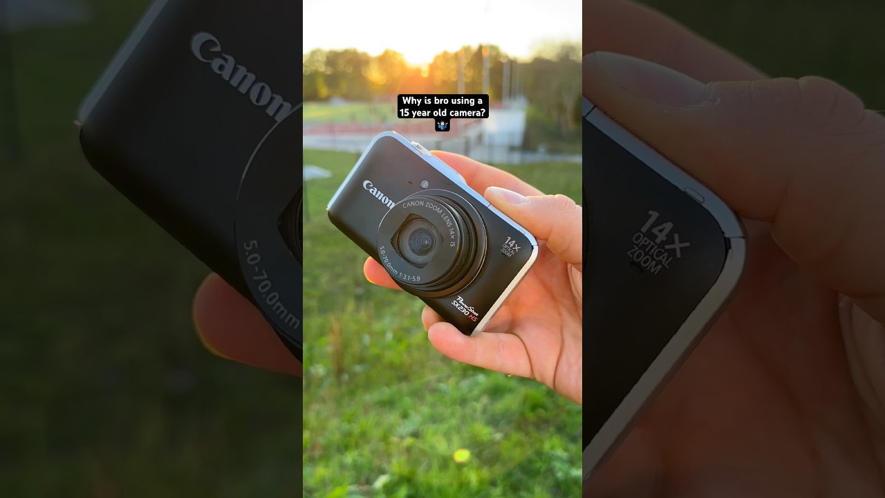 Evening photo walk with my 15 year old Canon PowerShot SX230 HS 🌅📸 