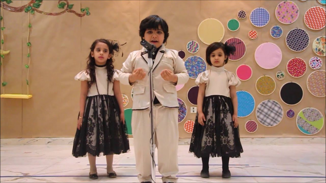 روضة الرشاد التربوية - القصيده الترحيبيه وأنشودة التخرج لعام 1435 -1436هـ