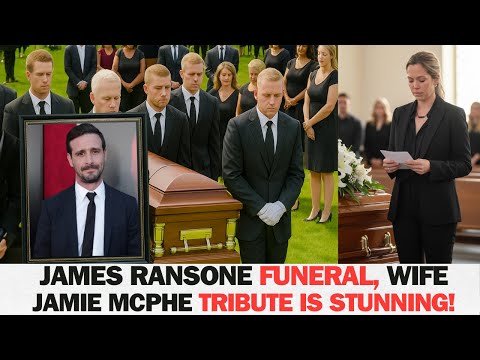 James Ransone FUNERAL Wife Jamie McPhe Tribute Is STUNNING 