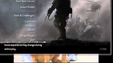 CoD 4 PC Unlock All Hack [Version 1.7!]