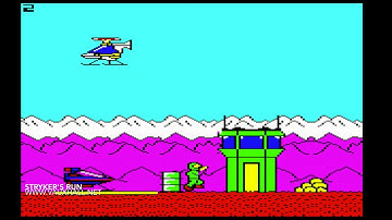 Strykers Run - Acorn/BBC Model B Micro - 80s 8-Bit Retro Game from Superior Software - Gameplay