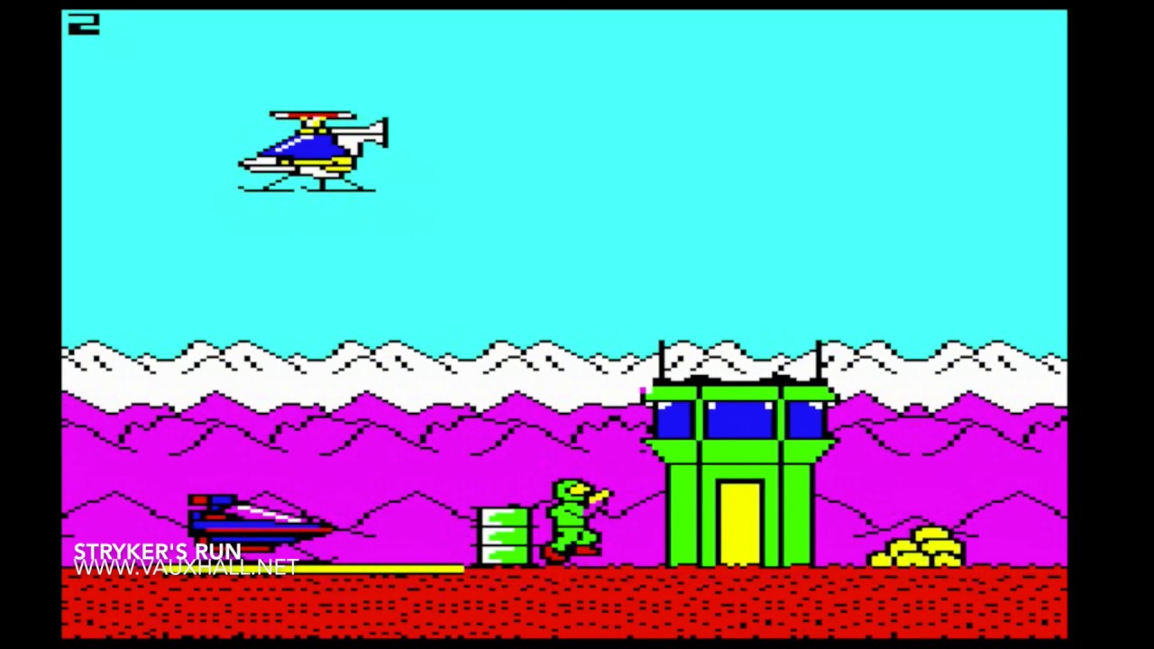 Strykers Run - Acorn/BBC Model B Micro - 80s 8-Bit Retro Game from ...