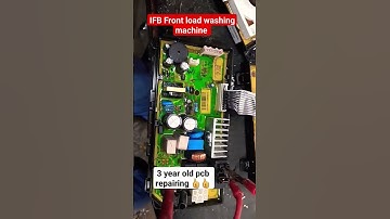 IFB WASHING MACHINE PCB REPAIR AND SERVICE 👍 | IFB FRONT LOAD PCB REPAIR #shorts #youtubeshorts